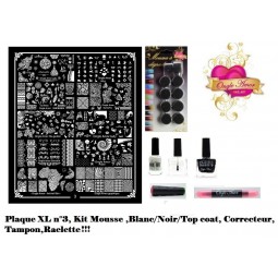 Kit Stamping Professionel XL3 ONGLE AMOR