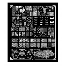 Kit Stamping Professionel XL4 ONGLE AMOR