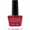 Vernis Stamping Rouge pailleté - ONGLE AMOR