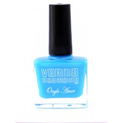 Vernis Stamping Bleu  - ONGLE AMOR