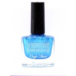 Vernis Stamping Bleu Nacré