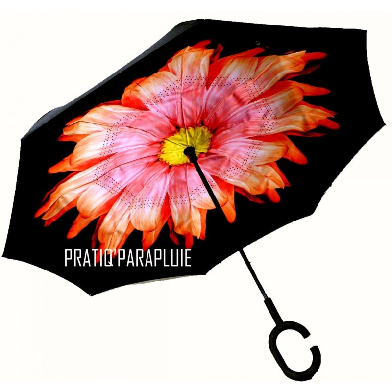 PARAPLUIE INVERSE ANTI TEMPETE PRATIQ'PARAPUIE