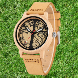 montre en bois Arbre de Vie...